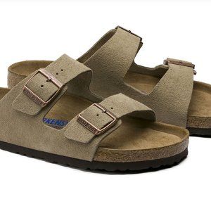 Birkenstock Arizona Soft Footbed Suede Taupe 39